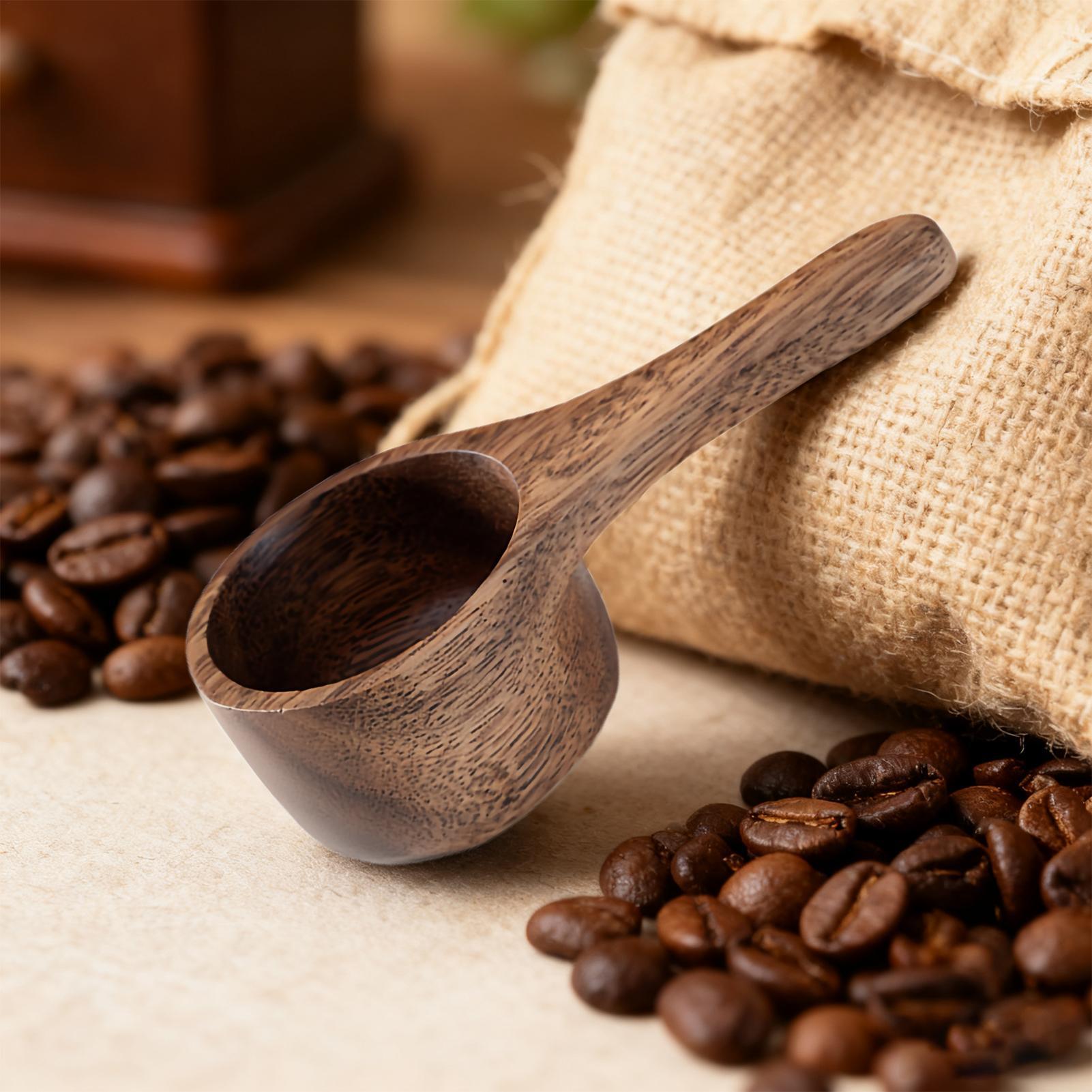 Sugar Scrub Coffee - Cuillère doseuse en bois pour café,
