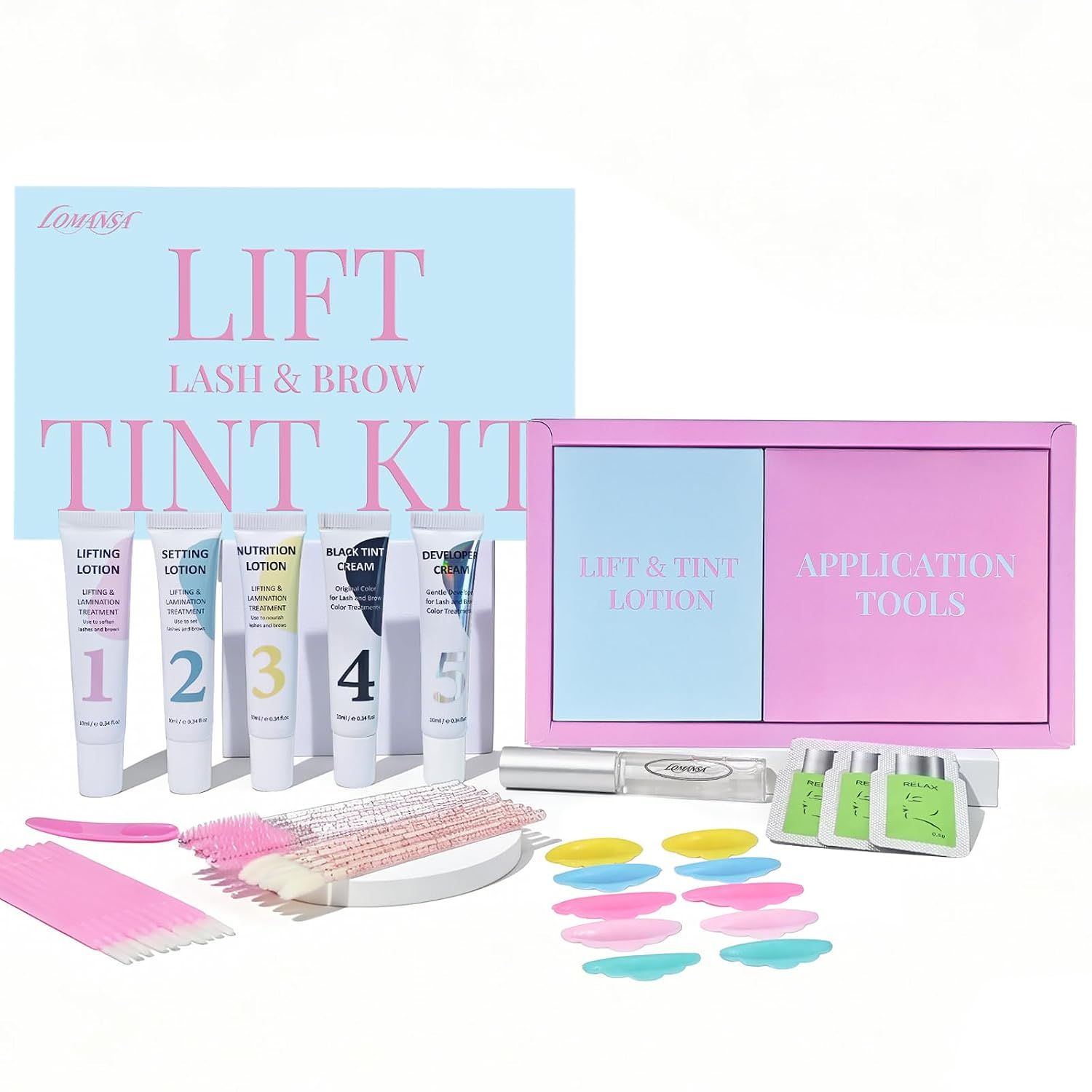 Lash Lift Kit - Kit Lomansa Lash Lift et Coloration