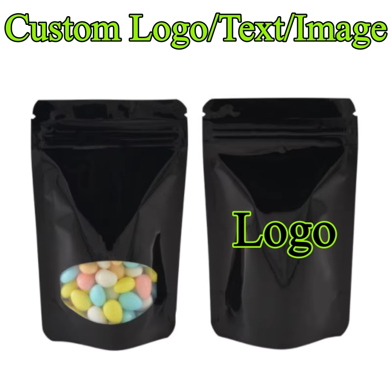 Sugar Scrub Coffee - 100 pièces feuille d'aluminium fenêtre Ziplock