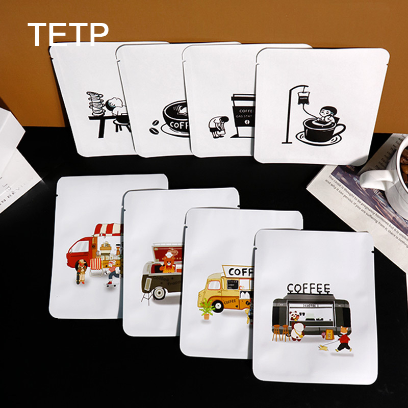 Sugar Scrub Coffee - TETP 100 pièces suspendus oreille café