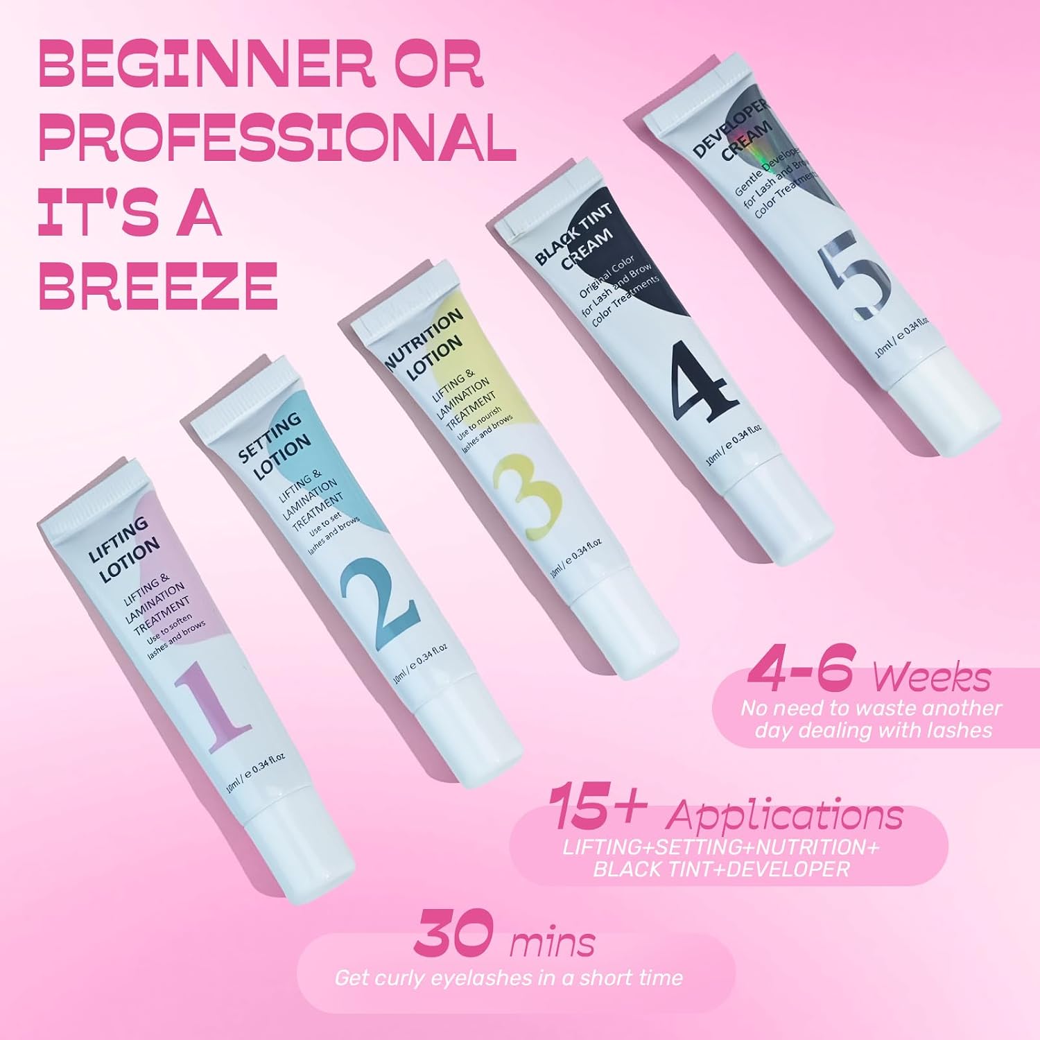 Kit Lomansa Lash Lift et Color - Lash Lift Kit avis et prix