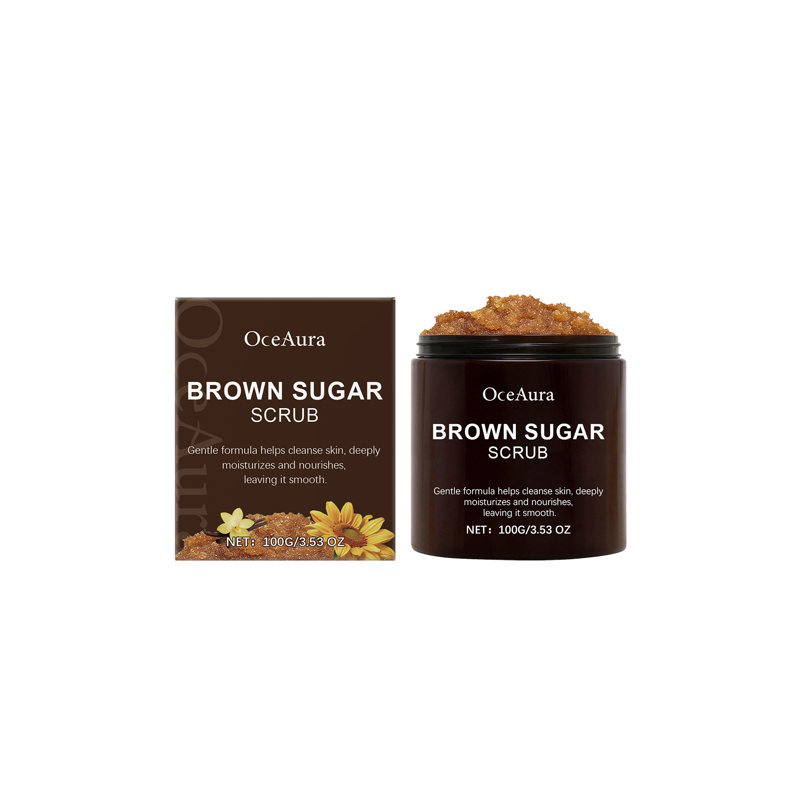 Gommage corporel au sucre brun - Sugar Scrub Coffee avis et prix